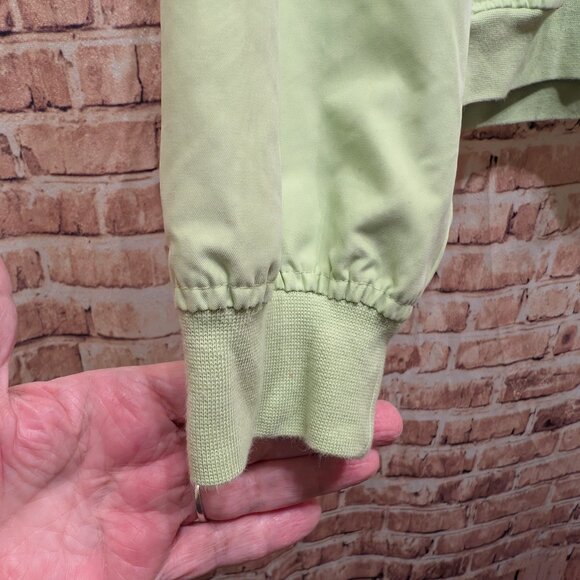 Page & Tuttle V-Neck Pull Over Jacket Light Green Size Large - Picture 6 of 15